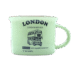 London Red Bus - Green Mug